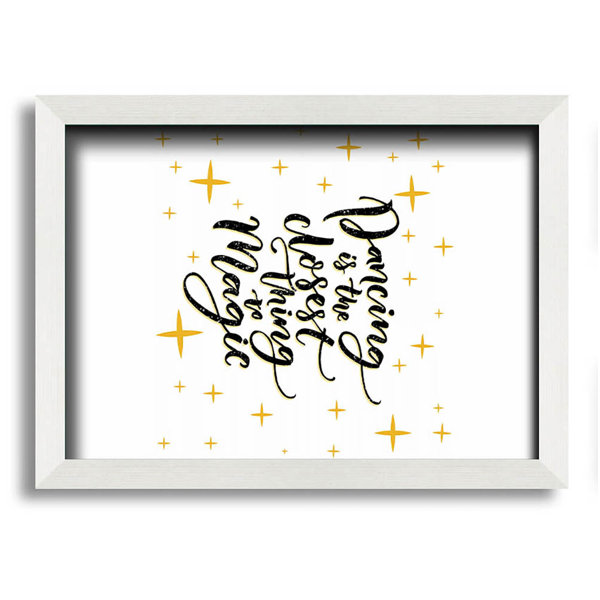 Maturi Barabo Dancing Is the Closest Thing Single Picture Frame Art